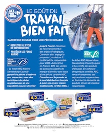 Offre Bâtonnets De Surimi dans le catalogue Carrefour du moment à la page 6