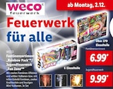 Fontänensortiment "Rainbow Pack" oder Jugendfeuerwerk "Fun Zone" Angebote von WECO bei Lidl Hannover für 6,99 €