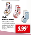 Kinder-Kuschelsocken Angebote bei Lidl Schwäbisch Hall für 3,99 €