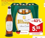 Premium Pils Angebote von Bitburger bei Netto Marken-Discount Pforzheim für 5,55 €