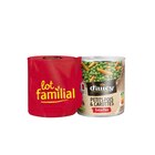 Petits pois & carottes extra-fins "Lot Familial" - D'AUCY dans le catalogue Carrefour Market