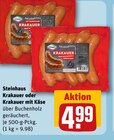 Krakauer oder Krakauer mit Käse von Steinhaus im aktuellen REWE Prospekt für 4,99 €