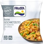 Rahm Geschnetzeltes im Angebot bei REWE in Gera Rahm Geschnetzeltes Angebote von Frosta bei REWE Gera für 1,99 €