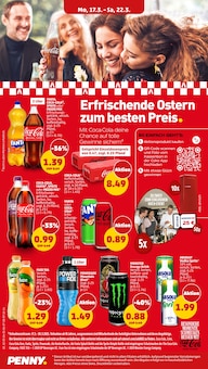 Cola im Penny Prospekt "Wer günstig will, muss Penny." mit 33 Seiten (Mainz)