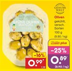 Aktuelle Feinkostlebensmittel Angebote bei Netto Marken-Discount in Duisburg Aktuelles Oliven Angebot bei Netto Marken-Discount in Duisburg ab 0,89 €