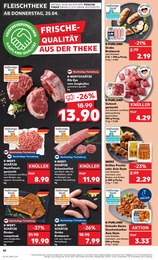 Hackfleisch Angebot im aktuellen Kaufland Prospekt auf Seite 14