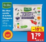 Aktuelles Bio Mozzarella di bufala Campana Angebot bei Netto Marken-Discount in Bielefeld ab 1,79 €