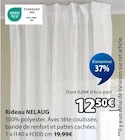 Promo Rideau NELAUG à 12,50 € dans le catalogue Jysk à Hérouville-Saint-Clair