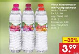 Mineralwasser mit Fruchtgeschmack Angebote von Vitrex bei Netto Marken-Discount Landshut für 3,99 €