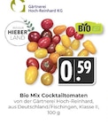 Aktuelles Bio Mix Cocktailtomaten Angebot bei Hieber in Freiburg (Breisgau) ab 0,59 €
