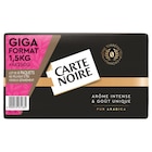 Café moulu "Giga Format" - CARTE NOIRE en promo chez Carrefour Arles à 15,15 €