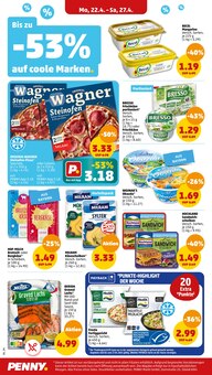Margarine im Penny-Markt Prospekt "Wer günstig will, muss Penny." mit 32 Seiten (Nürnberg)