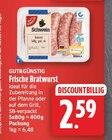 Frische Bratwurst im Angebot bei WEZ in Herford Frische Bratwurst Angebote von GUT&GÜNSTIG bei WEZ Herford für 2,59 €