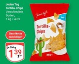Tortilla-Chips Angebote von Jeden Tag bei GLOBUS Salzgitter für 1,39 €