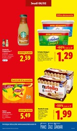 Offre Nutella dans le catalogue Lidl du moment à la page 23