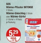 Wärme-Pflaster INTENSE von SOS im aktuellen V-Markt Prospekt für 5,29 €