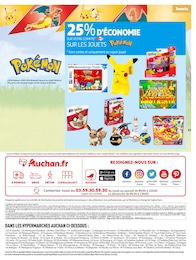 Offre Cartes Pokémon dans le catalogue Auchan Hypermarché du moment à la page 63