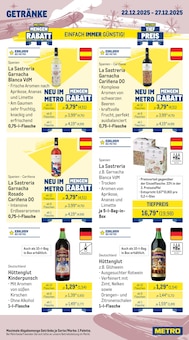 Wein im METRO Prospekt "Wochenangebote SCO + Gewinnspiel + Markets" mit 29 Seiten (Duisburg)