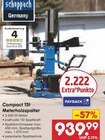 Compact 15t Meterholzspalter Angebote von Scheppach bei Netto Marken-Discount Cottbus für 939,99 €