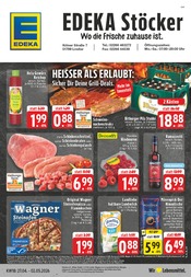 Aktueller EDEKA Prospekt mit Bier, "Aktuelle Angebote", Seite 1