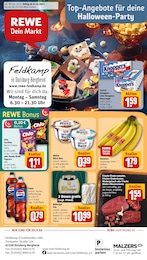 REWE Prospekt für Duisburg mit 34 Seiten REWE Prospekt "Dein Markt" für Duisburg, 34 Seiten, 27.10.2025 - 01.11.2025