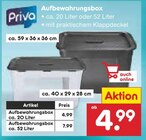 Aktuelles Aufbewahrungsbox Angebot bei Netto Marken-Discount in Frankfurt (Main) ab 4,99 €