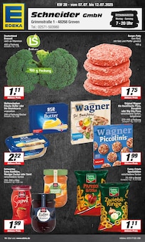 Aktueller EDEKA Prospekt "Aktuelle Angebote" Seite 1 von 14 Seiten für Greven