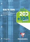Clairefontaine - Bloc de cours - A4 - 300 pages - petits carreaux (5x5 mm) - perforé - Clairefontaine - Bureau Vallée Clairefontaine - Bloc de cours - A4 - 300 pages - petits carreaux (5x5 mm) - perforé - Clairefontaine à 3,99 € dans le catalogue Bureau Vallée