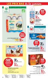 Promos Lait Demi-Écrémé dans le catalogue "SUPER U" de Super U Lait Demi-Écrémé en promo dans le catalogue Super U à la page 16