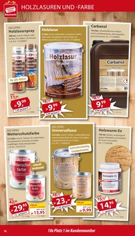 Farbe im Sonderpreis Baumarkt Prospekt "… da wo die Schraube wohnt!" mit 20 Seiten (Göttingen)