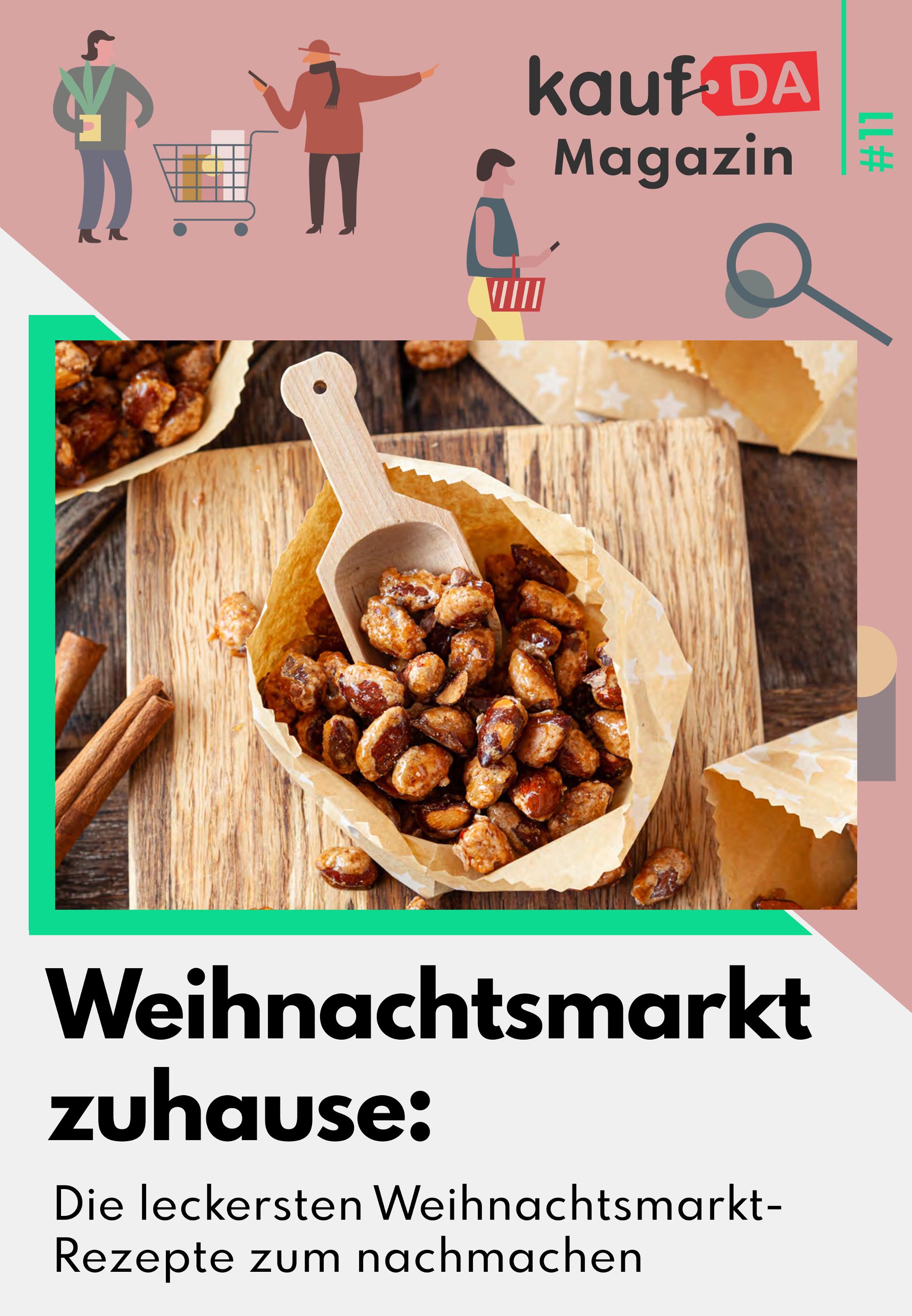kaufDA Magazin Prospekt für Hannover mit 1 Seite kaufDA Magazin Prospekt für Hannover: "Weihnachtsmarkt zuhause", 1 Seite, 17.11.2021 - 31.12.2021