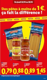 Offre Sauce Tomate dans le catalogue Lidl du moment à la page 15