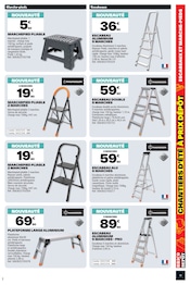 Promos Escabeau dans le catalogue "CHANTIERS D'ÉTÉ À PRIX DÉPÔT" de Brico Dépôt Escabeau en promo dans le catalogue Brico Dépôt à la page 11