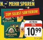 nah und gut - Kapuziner Weißbier Angebot im Prospekt Kapuziner Weißbier bei nah und gut im Prospekt "" für 10,99 €