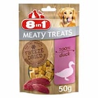 MEATY TREATS im Angebot bei Garten-Center Nordharz GmbH & Co. KG in Hannover MEATY TREATS Angebote von 8in1 bei Garten-Center Nordharz GmbH & Co. KG Hannover für 2,99 €