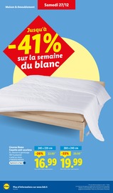 Couette Angebote im Prospekt "Le blanc" von Lidl auf Seite 38