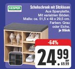 Schuhschrank mit Sitzkissen von KESPER im aktuellen EDEKA Prospekt für 24,99 €