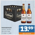 Radeberger Pilsner im Angebot bei Getränke Lehmann - Getränke A-Z in Eberswalde Radeberger Pilsner Angebote von Radeberger bei Getränke Lehmann - Getränke A-Z Eberswalde für 13,99 €