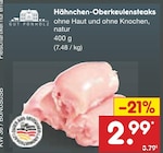 Hähnchen-Oberkeulensteaks im Angebot bei Netto Marken-Discount in Gelsenkirchen Hähnchen-Oberkeulensteaks Angebote von Gut Ponholz bei Netto Marken-Discount Gelsenkirchen für 2,99 €