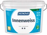 Innenweiss im Angebot bei Hagebaumarkt in Chemnitz Innenweiss Angebote von RENOVO bei Hagebaumarkt Chemnitz für 14,99 €