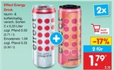 Aktuelles Effect Energy Drink Angebot bei Netto Marken-Discount in Rheda-Wiedenbrück ab 1,79 €