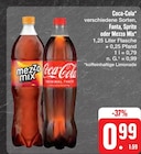 E center - verschiedene Sorten, Fanta, Sprite oder Mezzo Mix Angebot im Prospekt verschiedene Sorten, Fanta, Sprite oder Mezzo Mix bei E center im Prospekt für 0,99 €