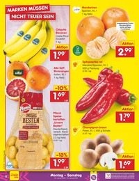 Mandarinen im Netto Marken-Discount Prospekt Aktuelle Angebote auf S. 8