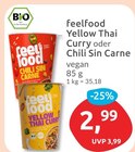 Yellow Thai Curry von FeelFood für 2,99 € bei budni im Angebot Yellow Thai Curry von FeelFood im aktuellen budni Prospekt