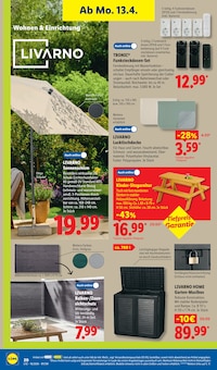 Sonnenschirm im Lidl Prospekt "LIDL LOHNT SICH" mit 72 Seiten (Freiburg (Breisgau))
