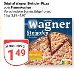 Steinofen Pizza Angebote von Original Wagner bei GLOBUS Wiesbaden für 1,49 €