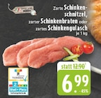 Zarte Schinkenschnitzel Angebote von MeinLand EDEKA bei E center Krefeld für 6,99 €
