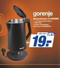 Wasserkocher K15DWBK Angebote von gorenje bei expert Coesfeld für 19,00 €