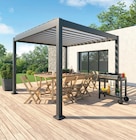 Pergola bioclimatique manuel Caly 3 x 3 m en promo chez Mr.Bricolage Lorient à 990,00 €
