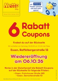 Aktueller Netto Marken-Discount Discounter Prospekt fĂŒr Essen 07.09.2026 - 12.09.2026 Netto Marken-Discount Prospekt fĂŒr Essen mit 2 Seiten